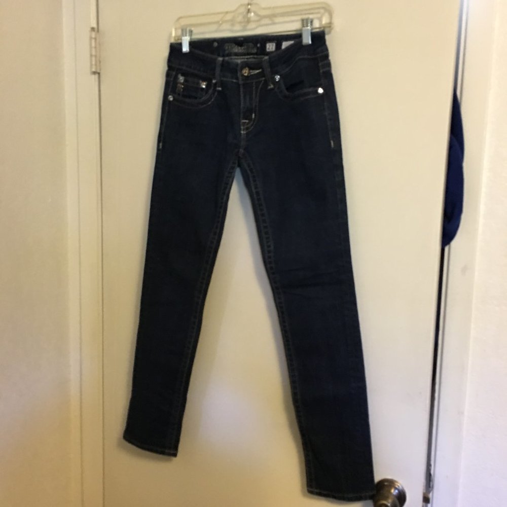 Miss Me M Series Skinny Dark Jeans Size 27
